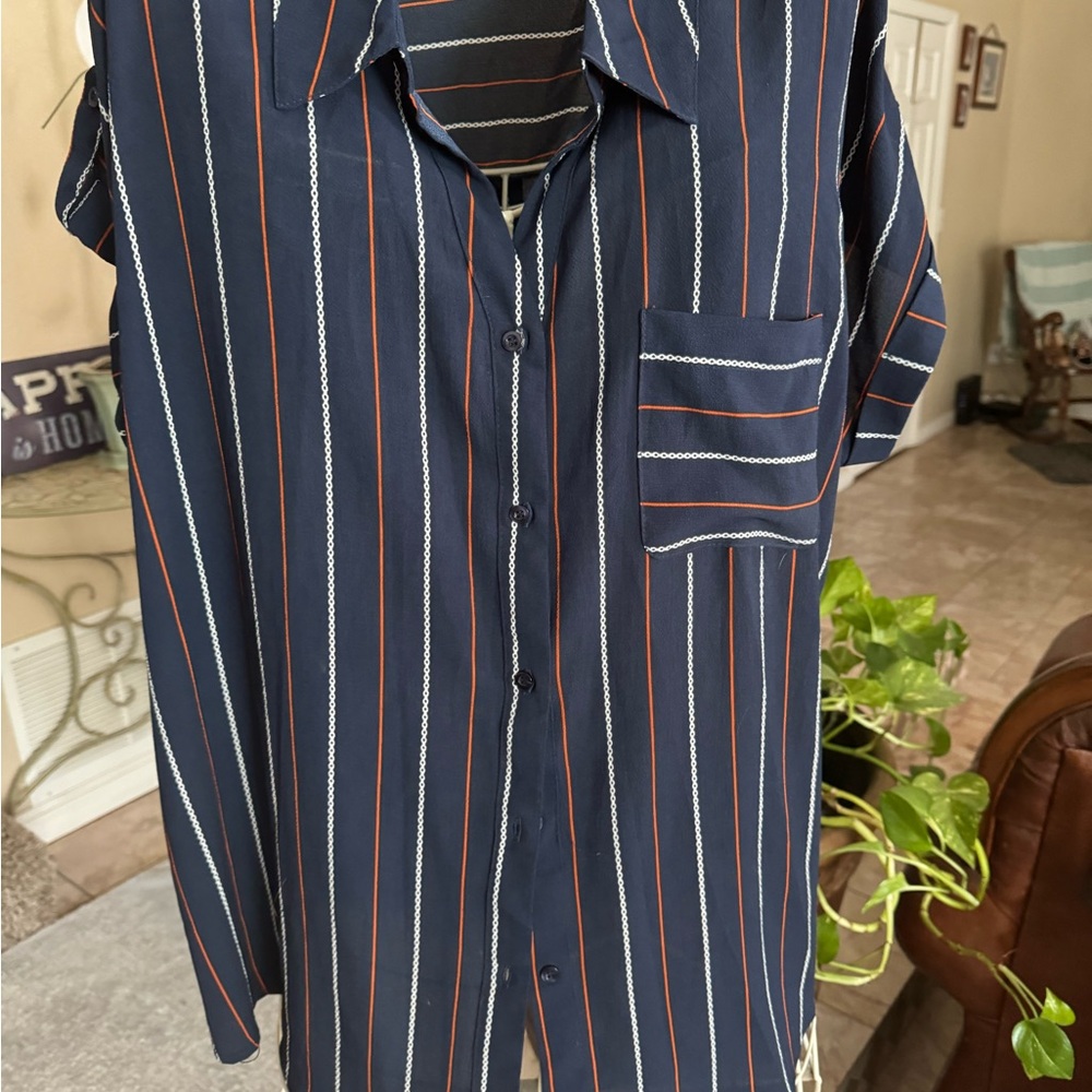 Perch Top Blouse 3xl
